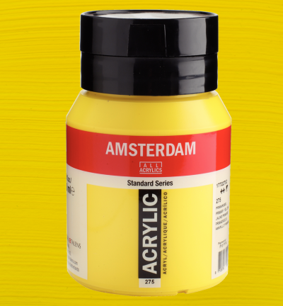 Amsterdam Standard Series Acrylverf Pot 500 ml Primairgeel 275
