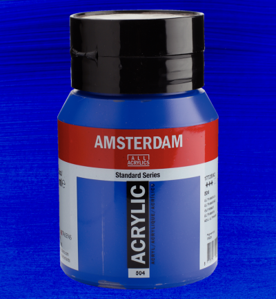 Amsterdam Standard Series Acrylverf Pot 500 ml Ultramarijn 504
