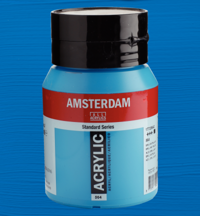 Amsterdam Standard Series Acrylverf Pot 500 ml Briljantblauw 564