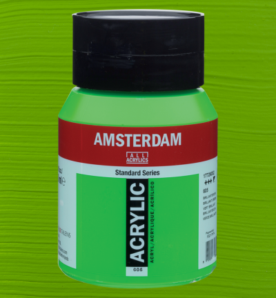Amsterdam Standard Series Acrylverf Pot 500 ml Briljantgroen 605