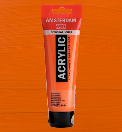 Amsterdam Standard Series Acrylverf Tube 120 ml Azo-Oranje 276
