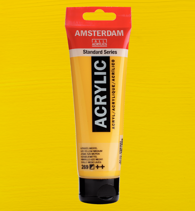 Amsterdam Standard Series Acrylverf Tube 120 ml Azogeel Licht 268