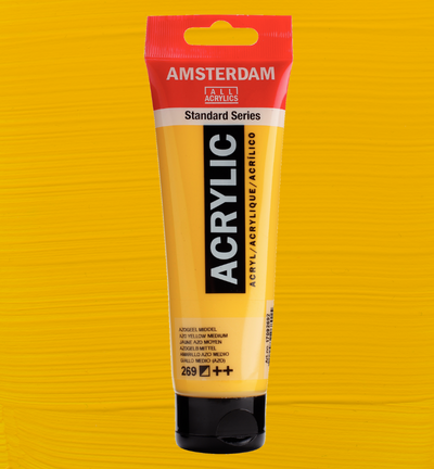 Amsterdam Standard Series Acrylverf Tube 120 ml Azogeel Middel 269