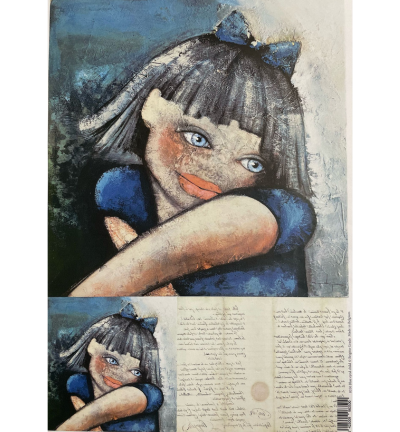 A3 Powerprint Blue eyed child