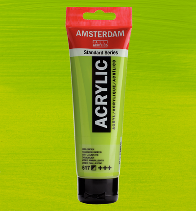 Amsterdam Standard Series Acrylverf Tube 120 ml Geelgroen 617