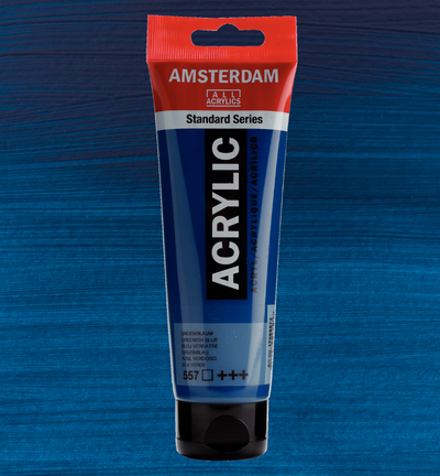 Amsterdam Standard Series Acrylverf Tube 120 ml Groenblauw 557