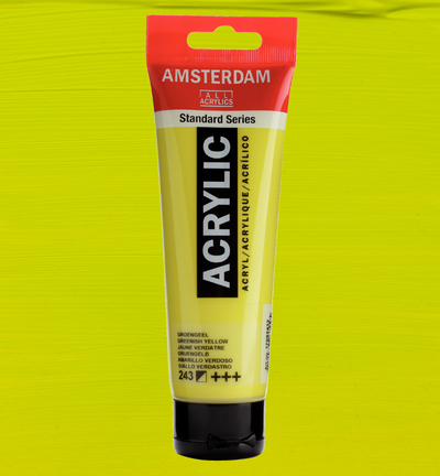 Amsterdam Standard Series Acrylverf Tube 120 ml Groengeel 243