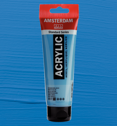 Amsterdam Standard Series Acrylverf Tube 120 ml Koningsblauw 517