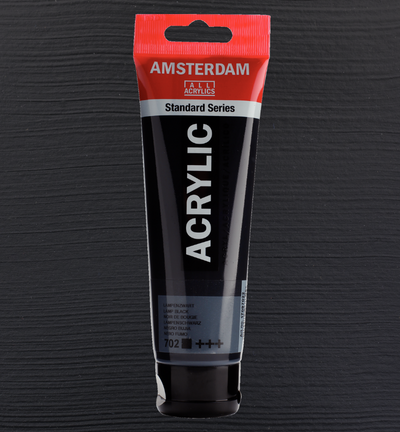 Amsterdam Standard Series Acrylverf Tube 120 ml Lampenzwart 702