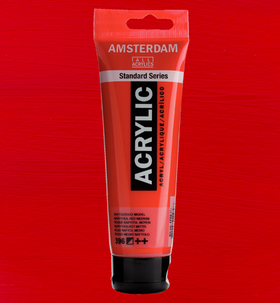 Amsterdam Standard Series Acrylverf Tube 120 ml Naftolrood Middel 396