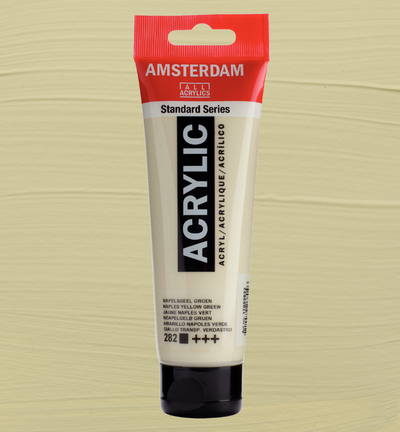 Amsterdam Standard Series Acrylverf Tube 120 ml Napelsgeel Groen 282