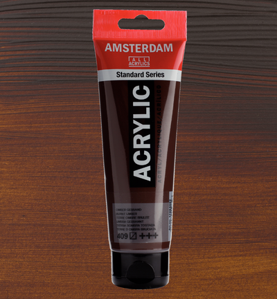Amsterdam Standard Series Acrylverf Tube 120 ml Omber Gebrand 409