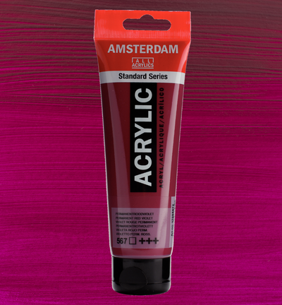 Amsterdam Standard Series Acrylverf Tube 120 ml Permanentroodviolet 567