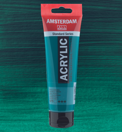 Amsterdam Standard Series Acrylverf Tube 120 ml Phtalogroen 675
