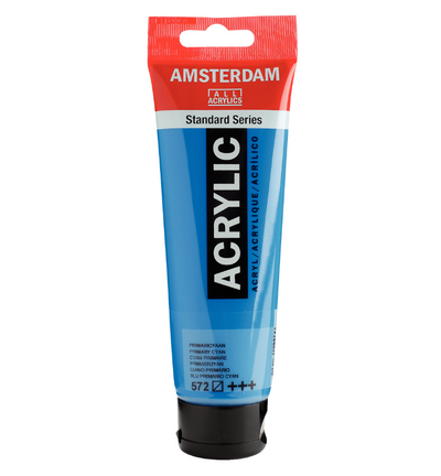 Amsterdam Standard Series Acrylverf Tube 120 ml Primaircyaan 572