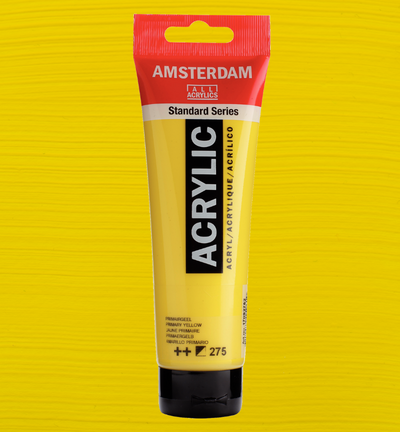 Amsterdam Standard Series Acrylverf Tube 120 ml Primairgeel 275
