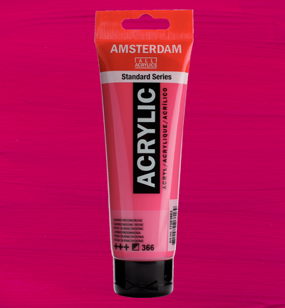 Amsterdam Standard Series Acrylverf Tube 120 ml Quinacridoneroze 366
