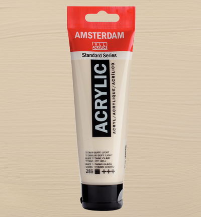 Amsterdam Standard Series Acrylverf Tube 120 ml Titaanbuff Licht 289