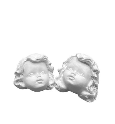 Duo engel hoofdjes