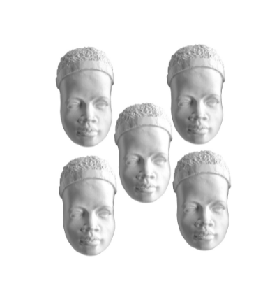 Caras massai set 5 stuks 4,5 x 2,5 cm