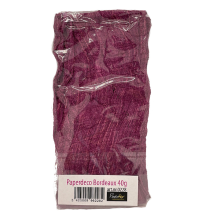 Paper decoration Bordeaux 40 gram
