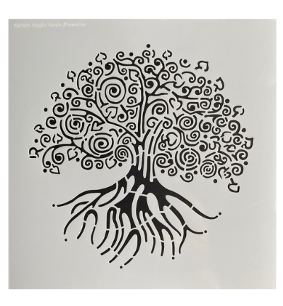 Lifetree Stencil 30 x 30 cm