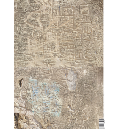 A3 Powerprint Handwriting in stones