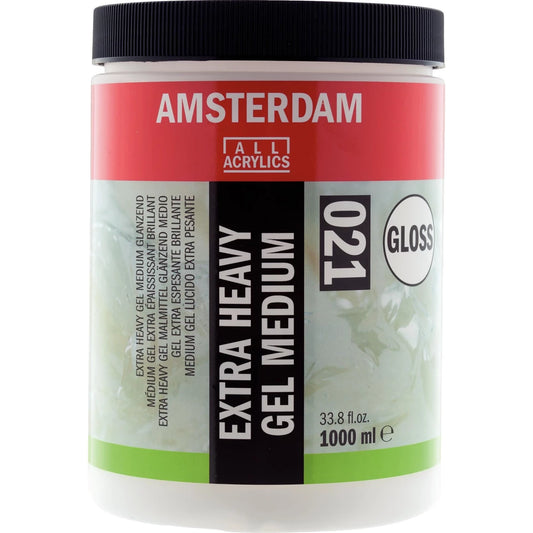 Extra heavy gel medium glanzend 021 pot 1000 ml
