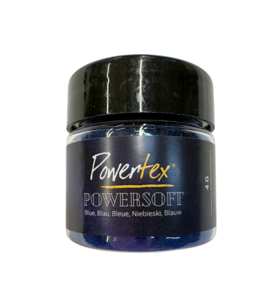PowerSoft Blauw – Fluweelzachte Textuur voor Powertex