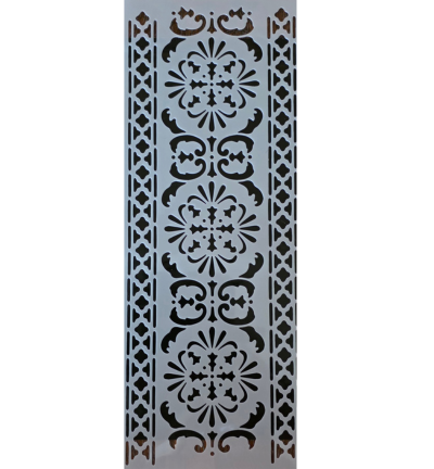 Rand mandala 36 x 14 cm stencil nr 2
