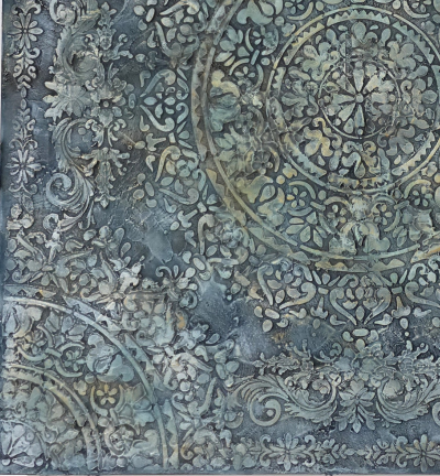 Kwart mandala 15 x 15 cm stencil  nr 2