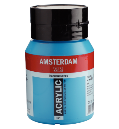Amsterdam Standard Series Acrylverf Pot 500 ml Briljantblauw 564