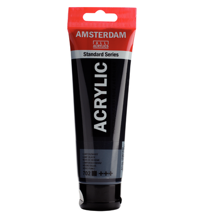 Amsterdam Standard Series Acrylverf Tube 120 ml Lampenzwart 702