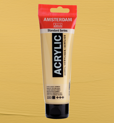 Amsterdam Standard Series Acrylverf Tube 120 ml Napelsgeel Donker 223