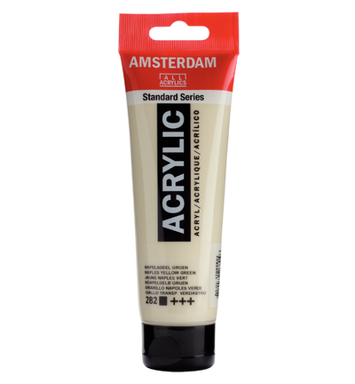 Amsterdam Standard Series Acrylverf Tube 120 ml Napelsgeel Groen 282