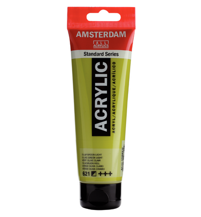 Amsterdam Standard Series Acrylverf Tube 120 ml Olijfgroen Licht 621