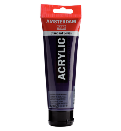 Amsterdam Standard Series Acrylverf Tube 120 ml Permanentblauwviolet 568