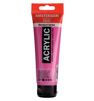 Amsterdam Standard Series Acrylverf Tube 120 ml Permanentroodviolet Licht 577