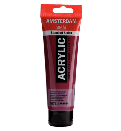 Amsterdam Standard Series Acrylverf Tube 120 ml Permanentroodviolet 567