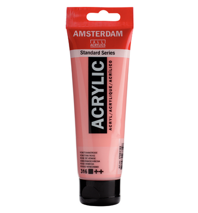 Amsterdam Standard Series Acrylverf Tube 120 ml Venetiaansroze 316