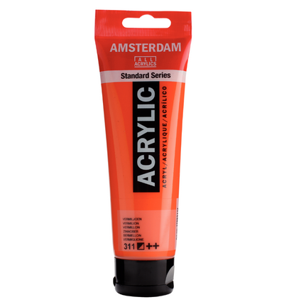 Amsterdam Standard Series Acrylverf Tube 120 ml Vermiljoen 311