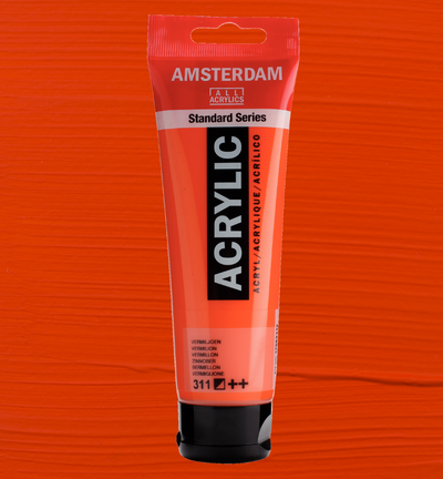Amsterdam Standard Series Acrylverf Tube 120 ml Vermiljoen 311