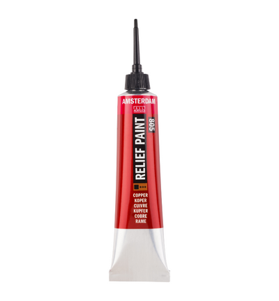Amsterdam Reliëf Verf Tube 20 ml Koper 805
