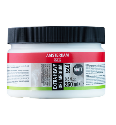Amsterdam Extra heavy gel medium mat 022 pot 250 ml