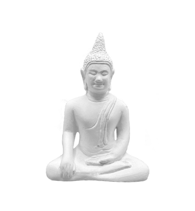 Boeddha hindi zittend