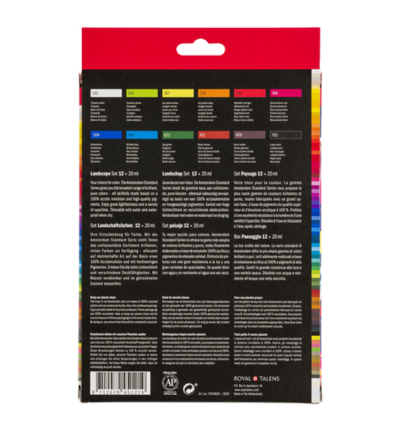 AMSTERDAM Standard Series acrylverf landschap set | 12 × 20 ml